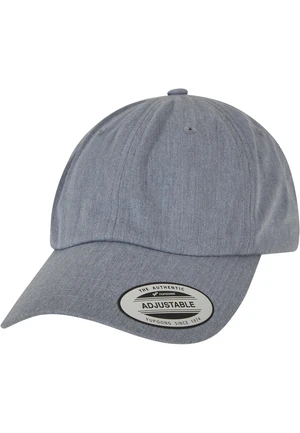 Men's cap Twill heather gray