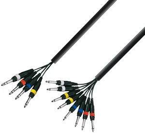 Adam Hall K3 L8 VP 0500 5 m Multicore-Kabel