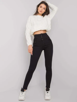 Dámske rifle Fashionhunters Skinny fit