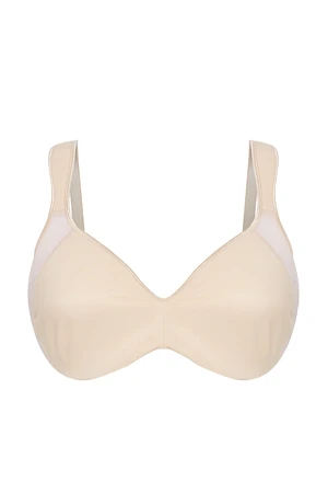 Trendyol Curve Skin Women's Firming Ultra Comfortable Underwire Large Size Bra