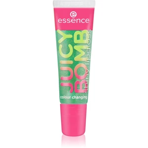 essence Juicy Bomb lesk na rty odstín 107 Glowy Gummy/colour changing 10 ml