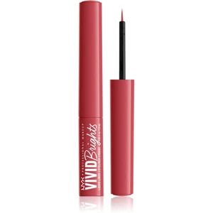 NYX Professional Makeup Vivid Brights tekuté oční linky odstín 04 On Red 2 ml