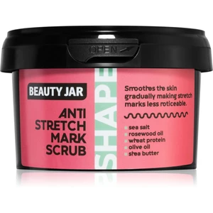 Beauty Jar Shape telový peeling so soľou na strie 400 g