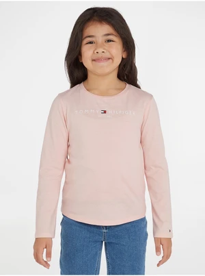 Pink Girls' T-Shirt Tommy Hilfiger - Girls