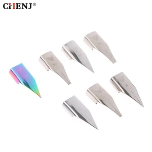 3pcs 757# Fountain Pen Nib Accessories Dazzling F/EF/M Art Nib School Supplies Fountain Pen Office Writing Student Stationery