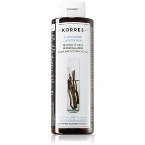 Korres Liquorice and Urtica šampon pro mastné vlasy 250 ml