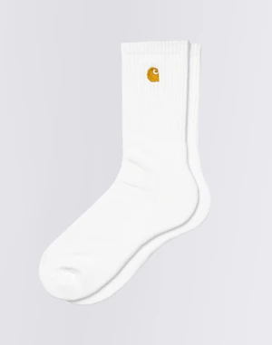 Carhartt WIP Chase Socks White / Gold