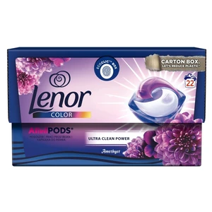 LENOR Kapsle na praní Amethyst 22 praní