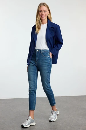 Trendyol Blue High Waist Mom Jeans