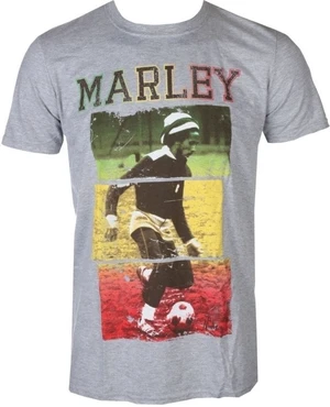 Bob Marley Ing Football Text Unisex Grey S