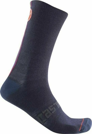 Castelli Racing Stripe 18 Sock Savile Blue S/M Fahrradsocken