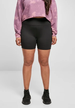 Dámské kalhotky High Waist Short Cycle Hot Pants černé