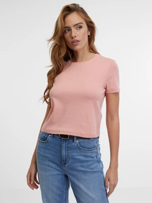 Orsay Pink Womens T-Shirt - Women