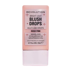 REVOLUTION Bright Light Blush Drops Pink Rosie, Lícenka 23 ml