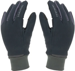 Sealskinz Waterproof All Weather Lightweight Glove with Fusion Control Black/Grey XL Cyklistické rukavice