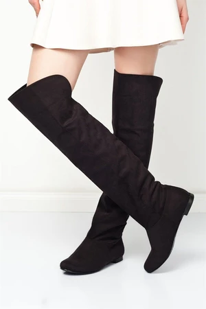 Fox Shoes Black Women's Boots