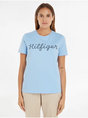 Light blue Women's T-Shirt Tommy Hilfiger - Women