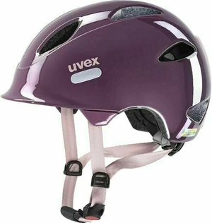 UVEX Oyo Plum/Dust Rose 50-54 Casque de vélo enfant