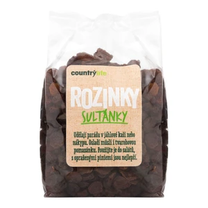 Rozinky sultánky 250 g   COUNTRY LIFE