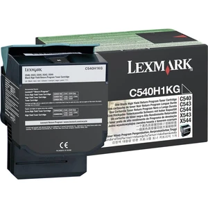 Lexmark vratný toner C540 C543 C544 C546 X544 X546 X548 C540H1KG originál čierna 2500 Seiten