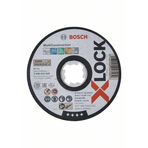 Bosch Accessories  2608619268 rezný kotúč rovný  115 mm 22.23 mm 1 ks