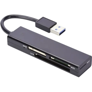 ednet  externá čítačka pamäťových kariet USB 3.2 Gen 1 (USB 3.0) čierna