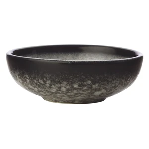 Čierna keramická miska na omáčku Maxwell & Williams Caviar Granite, 10 cm