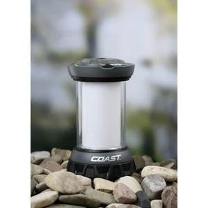 Coast 20374 EAL12 LED  campingový lampáš   na batérie 312 g čierna, strieborná