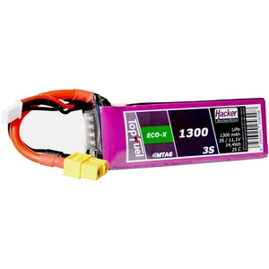 Hacker akupack Li-Pol 11.1 V 1300 mAh Počet článkov: 3 25 C SoftCase XT60