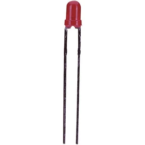 Vossloh Schwabe LD 30 3MM ROT LED s vývodmi   červená guľatý 3 mm 3 mcd 45 ° 20 mA 2.25 V