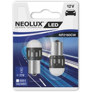 Neolux indikačné LED  BA15s  chladná biela 12 V