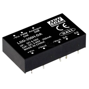 Mean Well LDD-1400H-WDA LED driver  konštantný prúd  1400 mA 3 - 36 V/DC stmievateľný, dali, ochrana proti prepätiu, pre