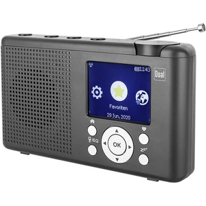 Dual MCR 200 internetové stolný rádio internetové, DAB+, DAB, FM internetové rádio, DAB+, UKW, USB, Bluetooth, Wi-Fi   č