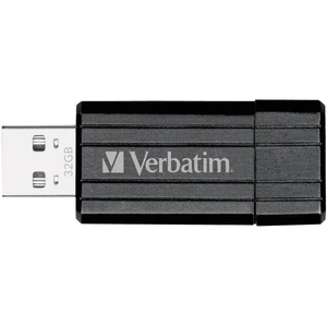 Verbatim Pin Stripe USB flash disk 32 GB čierna 49064 USB 2.0