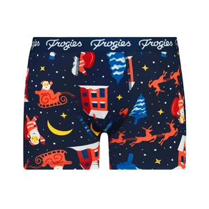 Men's boxers Winter story Frogies Christmas