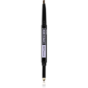 Maybelline Express Brow Satin Duo ceruzka a púder na obočie duo odtieň 02 - Medium Brown