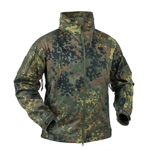 Softshellová bunda Gunfighter Windblocker Helikon-Tex® – Flectarn (Barva: Flectarn, Velikost: XXL)