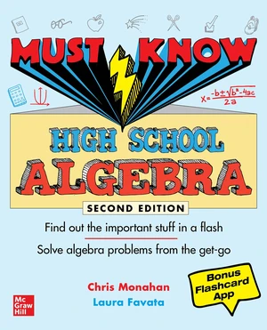 Must Know High School Algebra, Second Edition