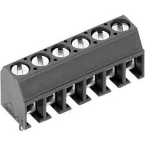 Mini pájecí svorkovnice PTR AK550/3DS-3.5-V (50550030121G), AWG 22-14, 130 V/AC, šedá