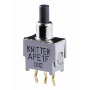 Tlačítko Knitter-Switch APE 1F, 48 V DC/AC, 0,05 A, 1 přepínací, 1x zap/(zap), 0.4 VA