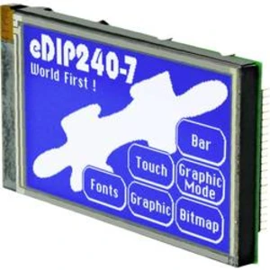 LCD displej Electronic Assembly EAEDIP240B-7LWTP EAEDIP240B-7LWTP, (š x v x h) 113 x 70 x 11.6 mm