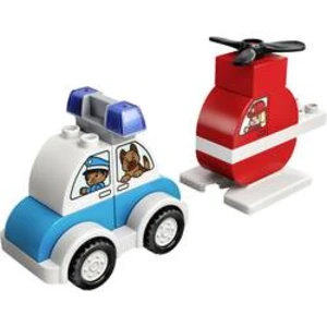 LEGO® DUPLO® 10957 Můj první model požárního vrtulníku a moje první policejní auto