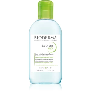 Bioderma Sébium H2O micelární voda pro mastnou a smíšenou pleť 250 ml