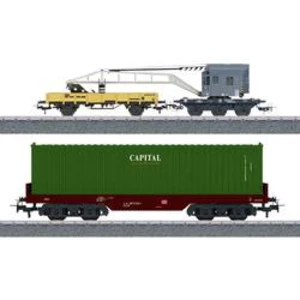 Märklin Start up 44452 2-dílná sada nákladních vozů „kontejnerový náklad" H0