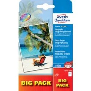 Fotopapír Avery-Zweckform Superior Inkjet C2495-100, 10 x 15, 230 g/m², 100 listů