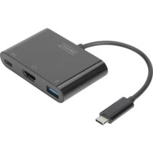 HDMI / USB adaptér Digitus DA-70855, černá