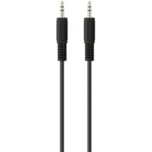 Jack audio kabel Belkin F3Y111bf1M-P, 1.00 m, černá