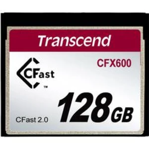 CFast karta 2.0 MLC průmyslová , 128 GB, Transcend CFX600 TS128GCFX600, vhodné pro průmyslová použití