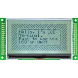 LCD displej Taskit LCD_Term35 545962, 128 x 64 Pixel, (š x v x h) 94.8 x 7.5 x 53 mm, černá, světle zelená