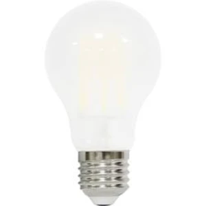 LED žárovka LightMe LM85277 230 V, E27, 7.5 W = 60 W, teplá bílá, A+ (A++ - E), tvar žárovky, vlákno, stmívatelná, 1 ks